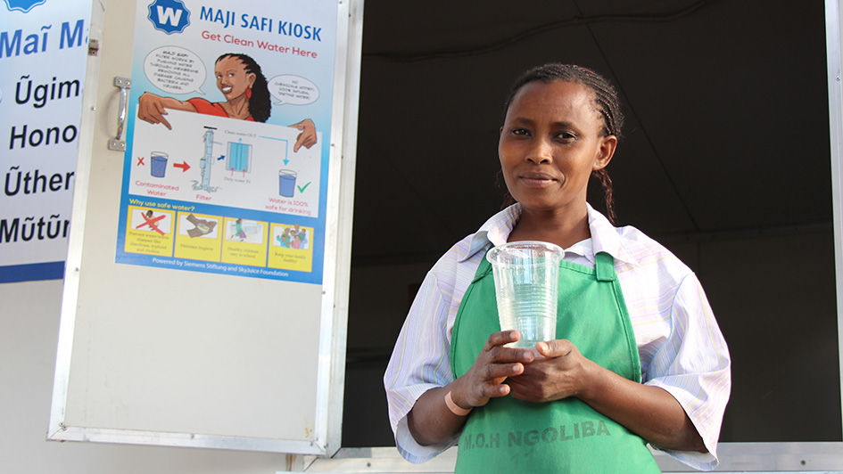 Financially self-sustaining and inclusive social entrepreneurial approach provides access to safe water in Kenya Financially self-sustaining and inclusive social entrepreneurial approach provides access to safe water in Kenya
